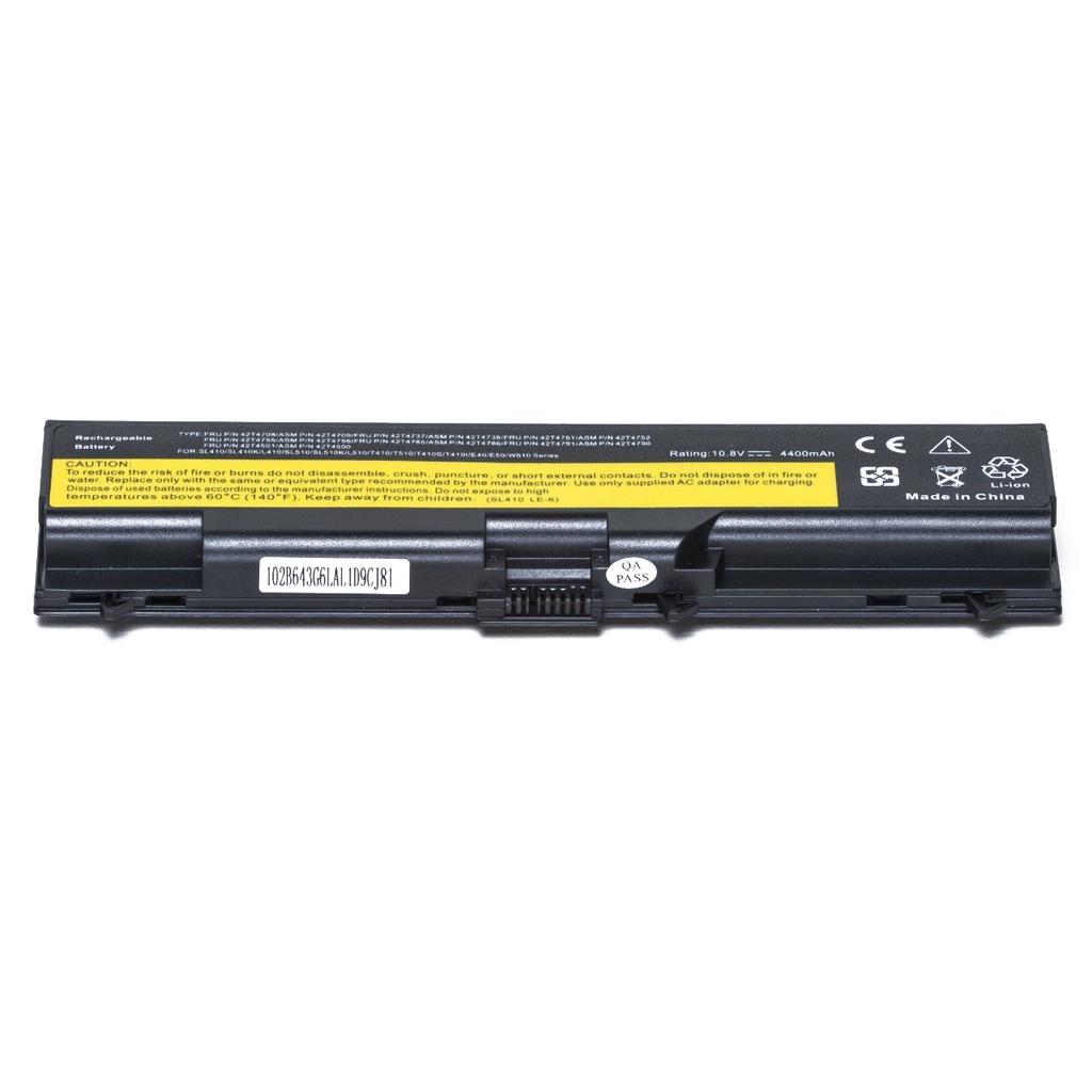 Accu geschikt voor de Lenovo Thinkpad L410, Thinkpad L412, Thinkpad L510