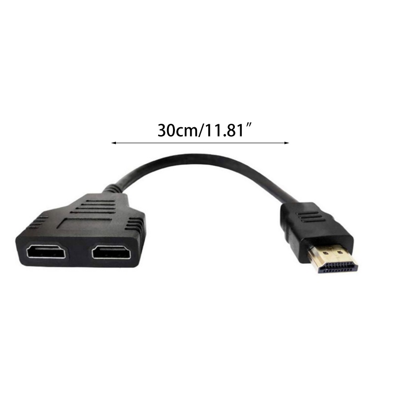 Cáp chia cổng HDMI 1080P 1 đầu ra 2 đầu ra