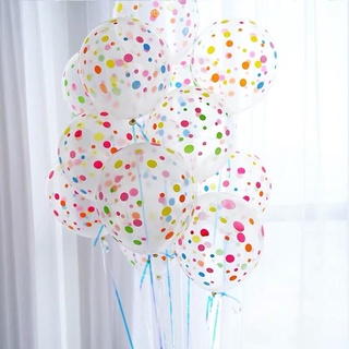 Bóng bay  chấm bi đủ màu trang trí sinh nhật và party Yến Nhi Decor