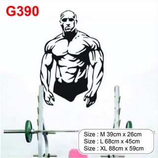 Decal dán trang trí phòng GYM, tăng động lực, thu hút khách hàng, tăng sức tập, tăng doanh thu cho phòng GYM P15