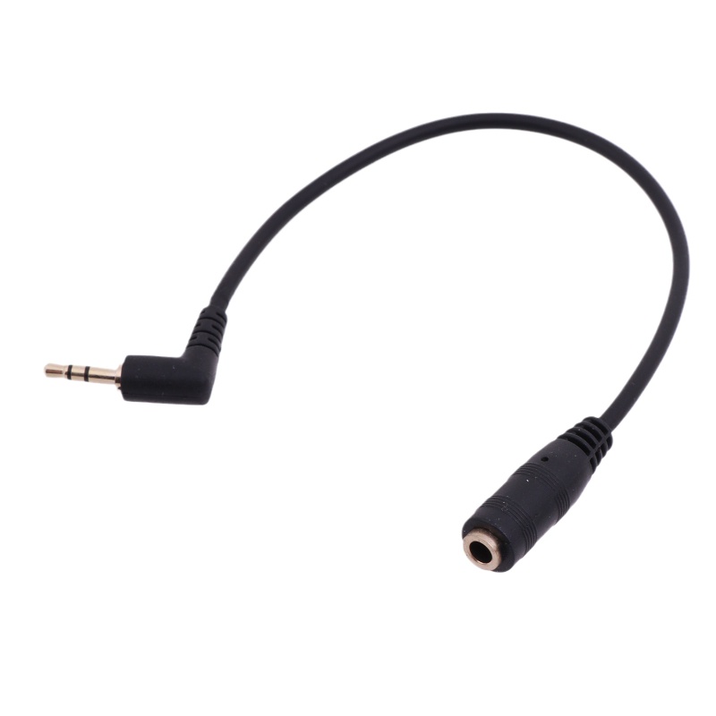 [3C] Cáp chuyển đổi giắc cắm âm thanh nổi nữ 2,5mm sang 1 / 8 inch 3,5mm mạ vàng