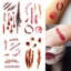 Tấm sticker dán hình xăm tạm thời họa tiết hoạt hình 3d chống thấm nước cho nam và nữ