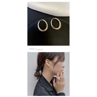 Thời Trang Bông Tai Hình Oval Phong Cách Vintage / Khuyên tai LINDO thích hợp đeo nhiều dịp