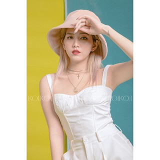 Mũ Nón Bucket Nhung Vành Rộng LOLLIPOP HAT