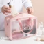 3 Túi Đựng Mỹ Phẩm Đồ Trang Điểm Du Lịch Bằng Da Pu Chống Thấm Nước Sức Chứa Lớn WASHBAG