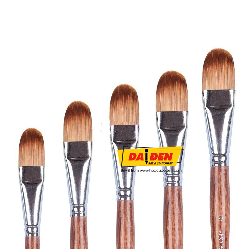 [DA ĐEN] Cọ Vẽ Đầu Oval Art Secret 2089 Filbert | Shopee Việt Nam