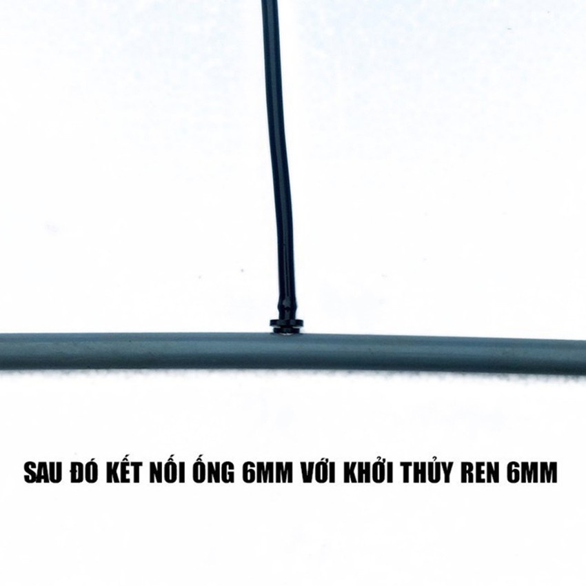 10 Ron Cao Su Khởi Thủy 8mm Dùng Trong Hệ Thống Tưới Nhỏ Giọt, Phun sương, Phun mưa