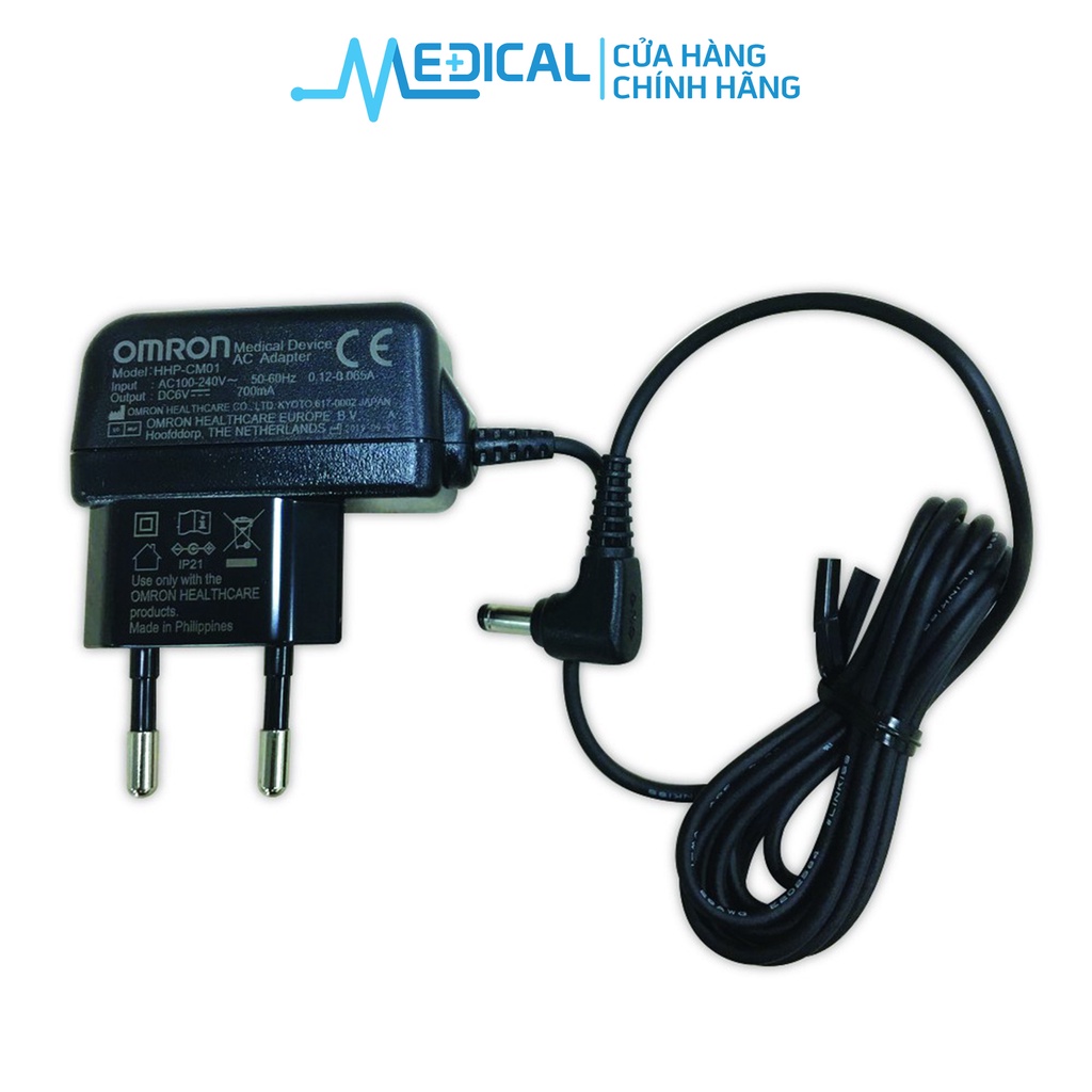 Ảnh Bộ đổi nguồn điện Ac-adaptor OMRON dùng cho máy đo huyết áp bắp tay hàng chính hãng - MEDICAL 2