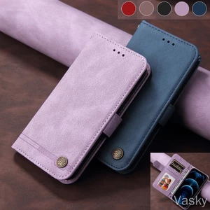 Dành Cho iPhone 16 Pro Max 16 plus 15 Pro Max 15 plus 14 13 12 11 SE 6s 7 8 plus X XR XS Ví Bao Da Lật Đựng Thẻ