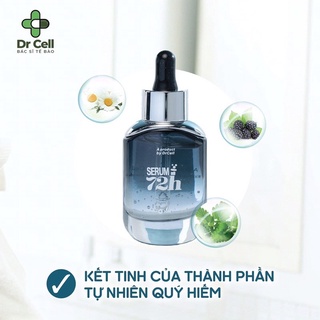 Serum Truyền Trắng 72h Dr Cell, Dưỡng Trắng Da Nhanh Chóng, Cấp Ẩm, Ngăn Ngừa Lão Hóa 30ML