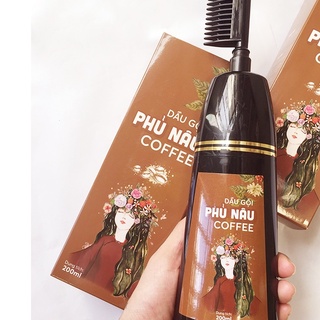 Lược Gội Phủ Nâu Cà Phê Thiên Nhiên - An Toàn, Không Hoá Chất