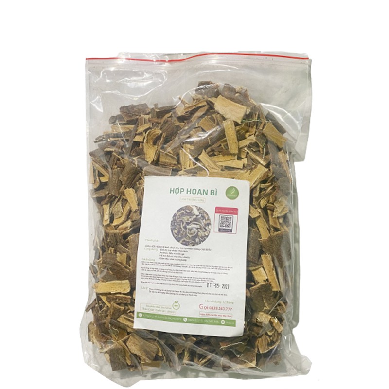Hợp hoan bì thượng hạng JINDO 1kg hỗ trợ cho người bị suy nhược thần kinh và mất ngủ