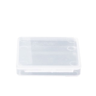 Small Square Clear Plastic Jewelry Storage Boxes Beads  for Case Container