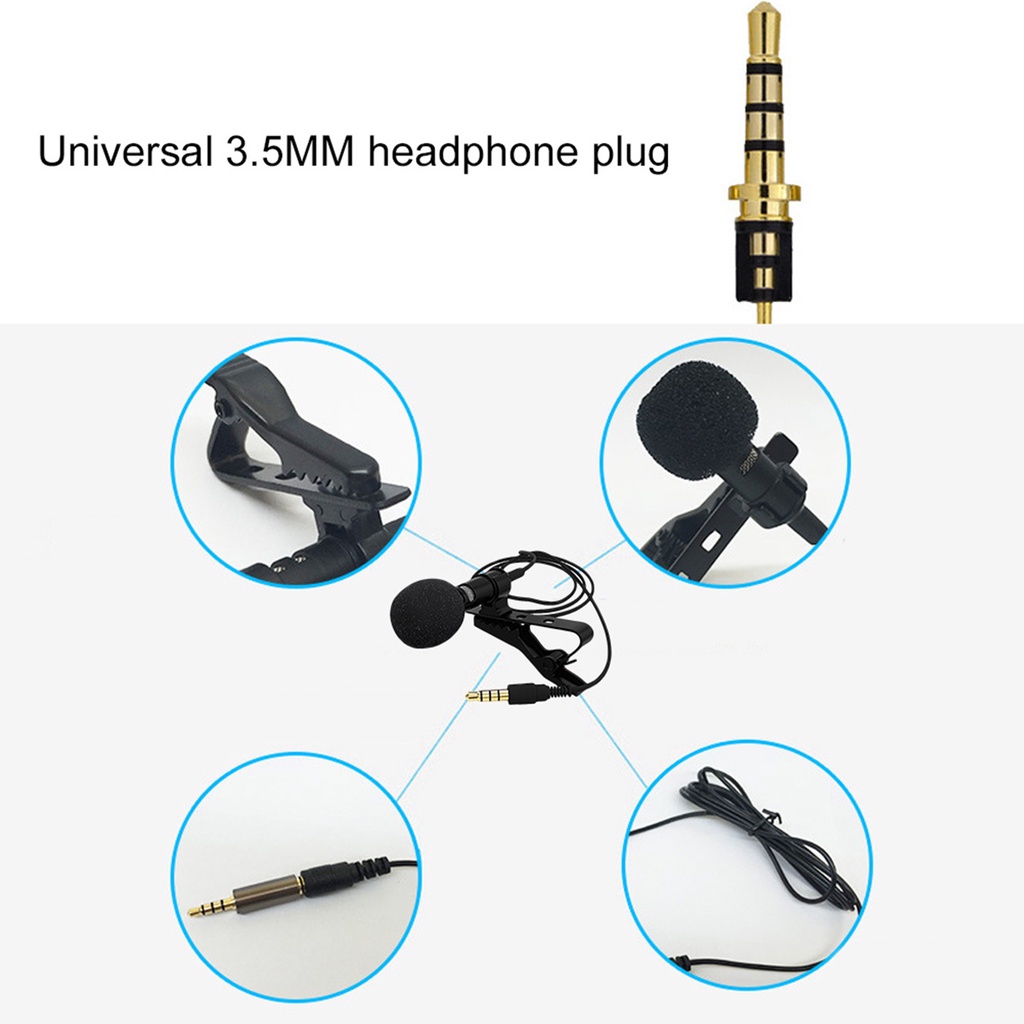 Micro Thu Âm Rảnh Tay Linh Hoạt Dễ Sử Dụng Cho Podcast