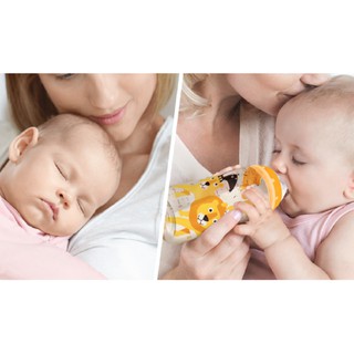 Bình sữa NUK PPSU 150ml núm ti silicone S1-M (Animals)