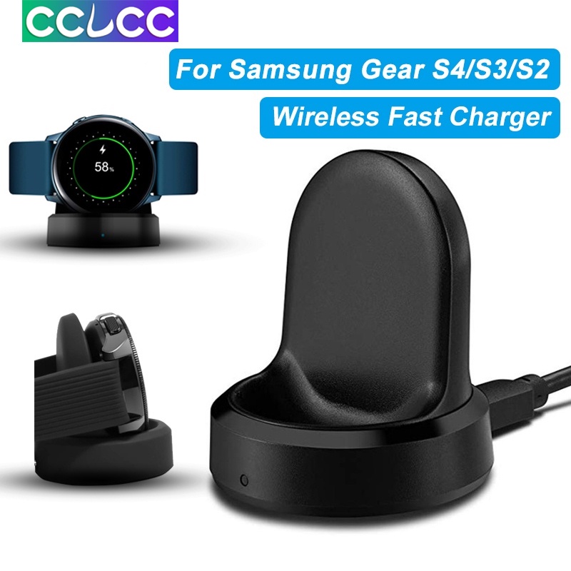 Đế Sạc Nhanh Không Dây Cho Đồng Hồ Samsung Gear S4 s3 S2