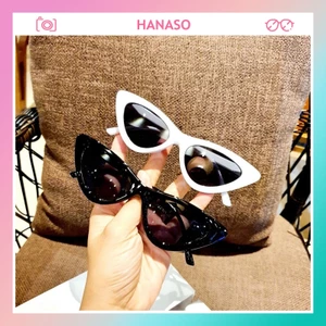 Mắt kính râm mát HANASO thời trang nam nữ mắt mèo chống tia UV phong cách Ulzzang đi chơi đi biển đẹp giá rẻ 201