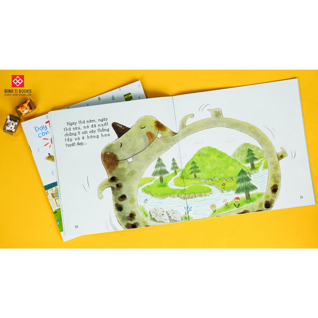 Ảnh Sách - Dạy con thói quen tốt - Giáo dục kỹ năng đầu đời cho trẻ từ 3 - 6 tuổi - Combo 8 tập - Đinh Tị Books 2