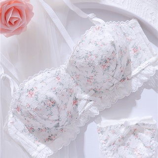Set Áo Lót Không Dây + Quần Lót Thời Trang Cho Nữ 32-38AB