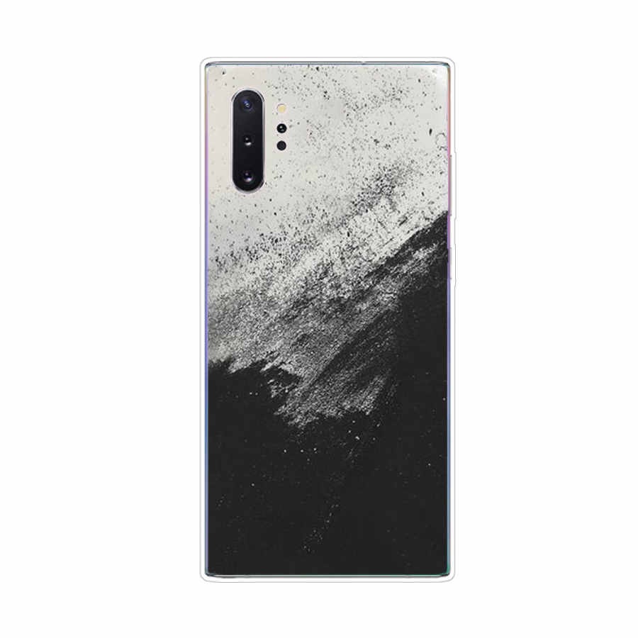 Ốp Điện Thoại TPU Dẻo In Họa Tiết Độc Đáo Thời Trang Cho Samsung Galaxy note 9 10 plus