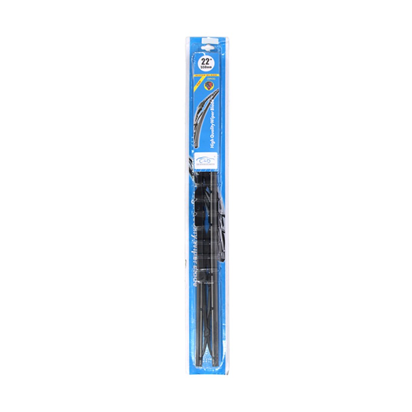 Combo 2 Gạt Mưa Ô Tô Gọng Sắt CIND 405 (22inch/550mm) Phù Hợp Cho Nhiều Dòng Xe Ô Tô Xe Hơi Có Móc Cong Chữ U