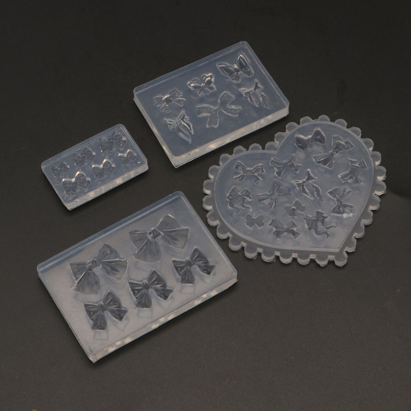 [Hàng mới về] Khuôn silicon tạo hình trang trí móng tay 3d mini tùy chọn kiểu dáng
