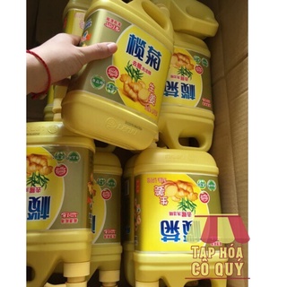 [bán lẻ giá sỉ] Can 1,5l nước rửa bát đậm đặc tinh chất gừng sạch mọi mùi hôi tanh - Tạp hóa cô Quý (M04)