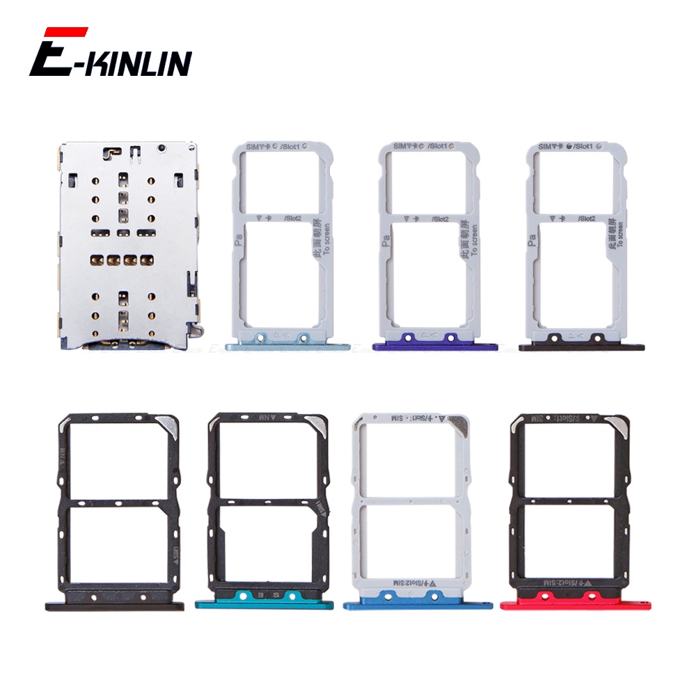 Khay Đựng Thẻ Sim / Thẻ Micro SD Thay Thế Chuyên Dụng Cho HuaWei Nova 5i 5 4 3