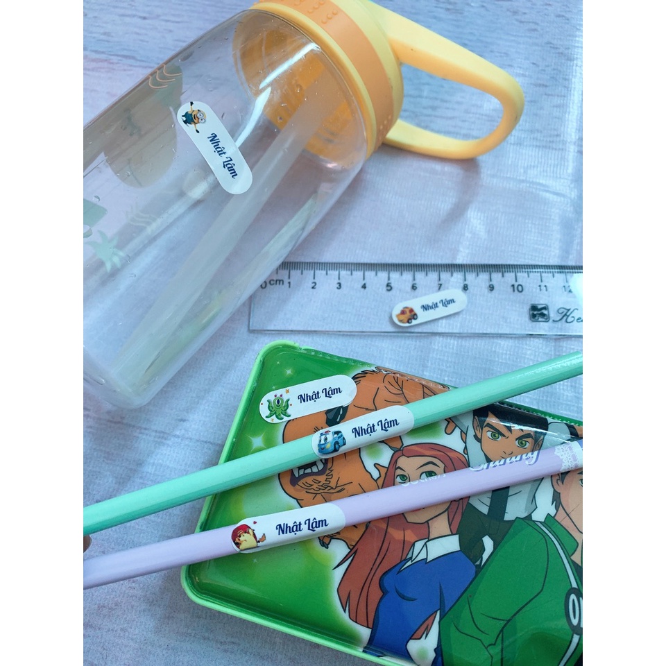 Tem dán bút cho bé 150 tem 1 set | Shopee Việt Nam