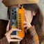 Ốp điện thoại trang trí logo Burberry kèm dây đeo iPhone 15promax 14promax 13ProMax 13 13pro 11ProMax 11 12 12pro 12ProMax