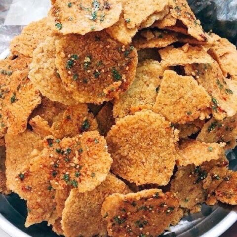 1Kg Cơm Cháy Mắm Hành Bể Loại Ngon  (11 bịch cơm cháy nguyên)- Hàng ngon nhà làm - Siêu ngon siêu rẻ siêu sạch