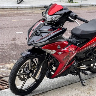 Tem Rời Dán Xe Exciter 150 Mẫu  Đỏ Đen Cực Hot, Hàng 3 Lớp Chất Lượng Cao .Team Decal