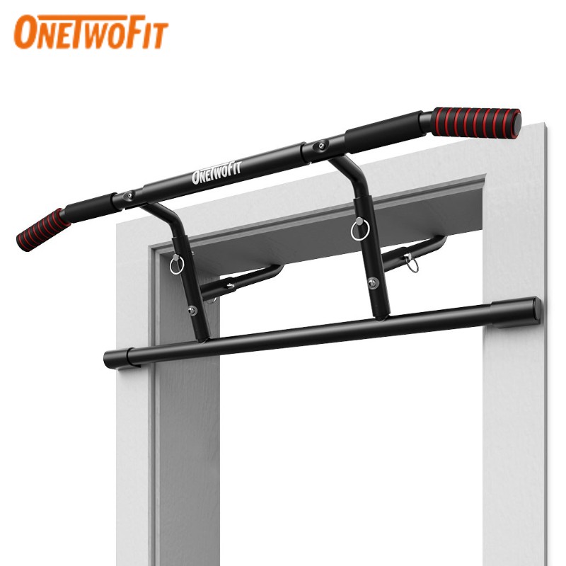 OneTwoFit xà đơn Thanh ngang có thể điều chỉnh trên cửa Pull-up bar Thanh tập xà đơn treo tường gắn cửa OT216