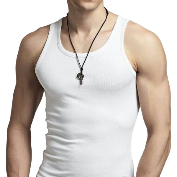 Áo Ba Lỗ Nam Cao Cấp ,Aó Thun 3 Lỗ Lót Trong Sơ Mi Màu Trắng Trơn Đơn Giản Dáng Classic Chất Cotton Mềm Mịn.