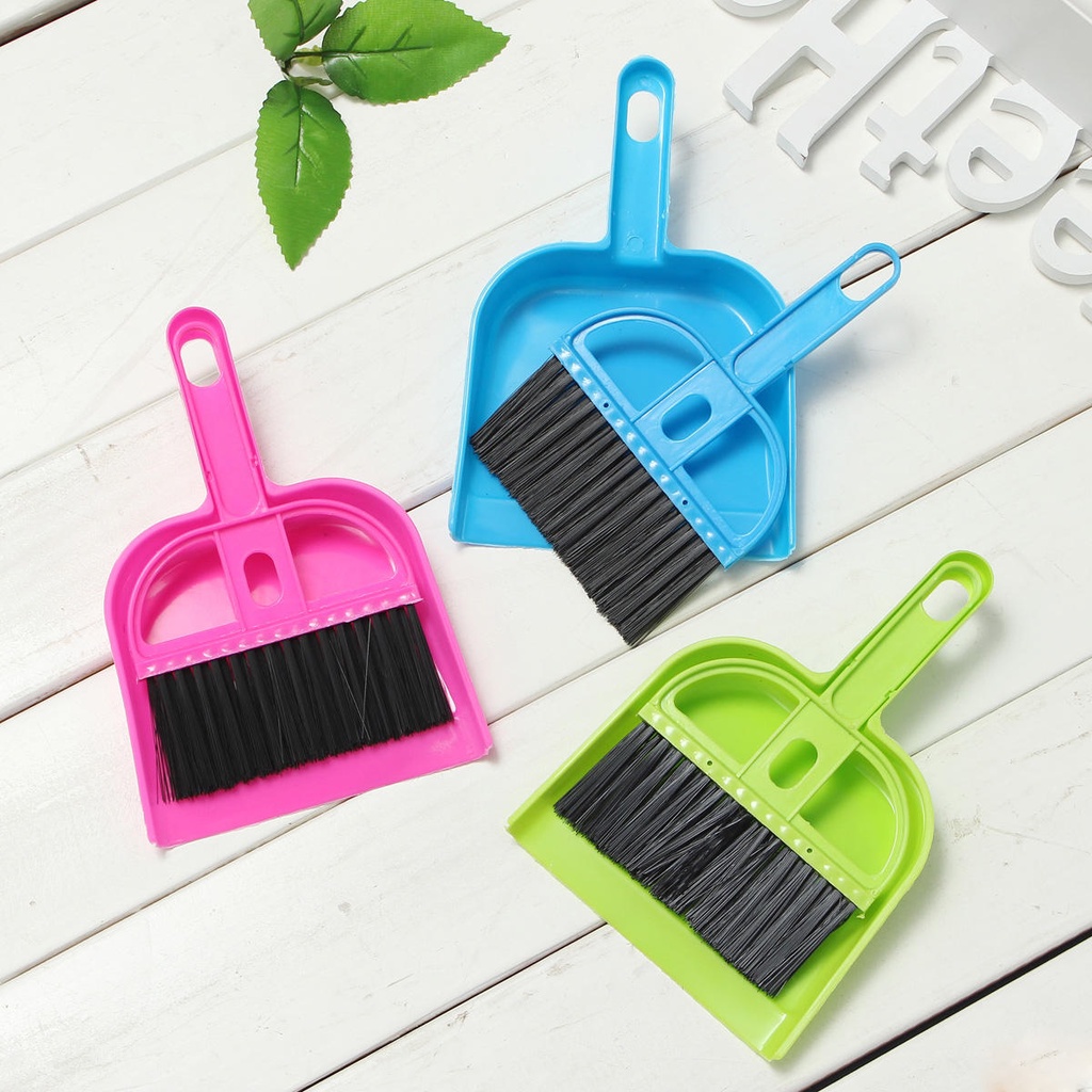 Bộ Chổi Quét Và Hốt Rác Mini - A3 | Shopee Việt Nam