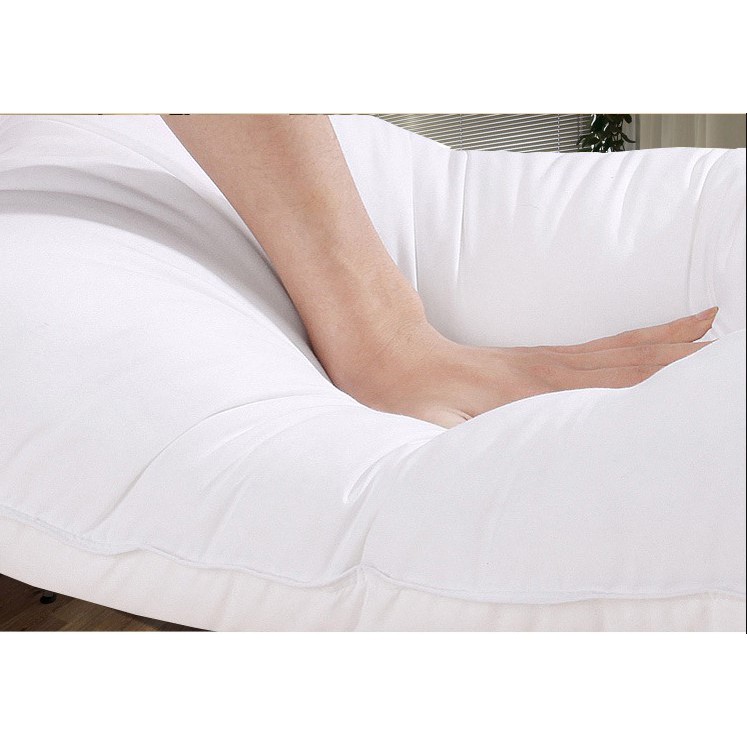 Gối Bông Khách Sạn Microgel 5 Sao Ruột Gối Siêu Mềm