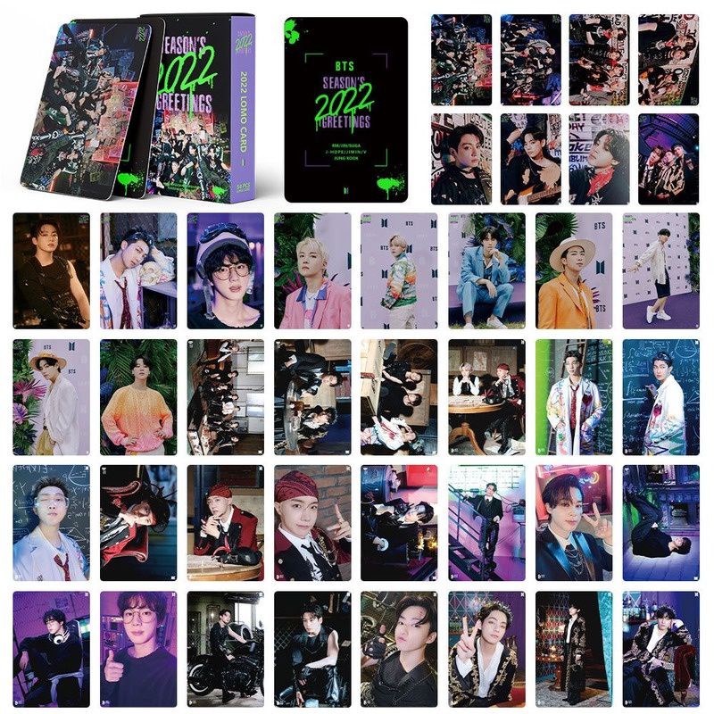 Hộp 54 photocard BTS season's greeting 2022 | Shopee Việt Nam