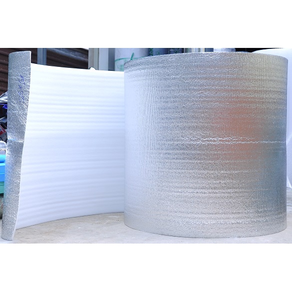[Chống Nắng - Chống Mưa] Tấm Xốp Cách Nhiệt 1 Mặt (khổ 1M), 2 Mặt Tráng Bạc Túi Khí Khổ (khổ 1M)