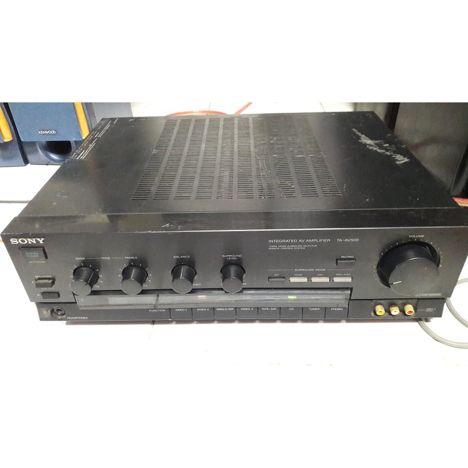 SONY TA-AV500 パワーアンプ Sony Ta-Av500 Power Amplifier | eBay