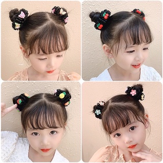 Set 2 búi tóc đính charm tạo kiểu cho bé