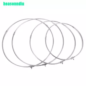 HO Thép không gỉ Câu Cá Gấp Lưới Brail Tròn Dipnet Giải Quyết Phụ Kiện
