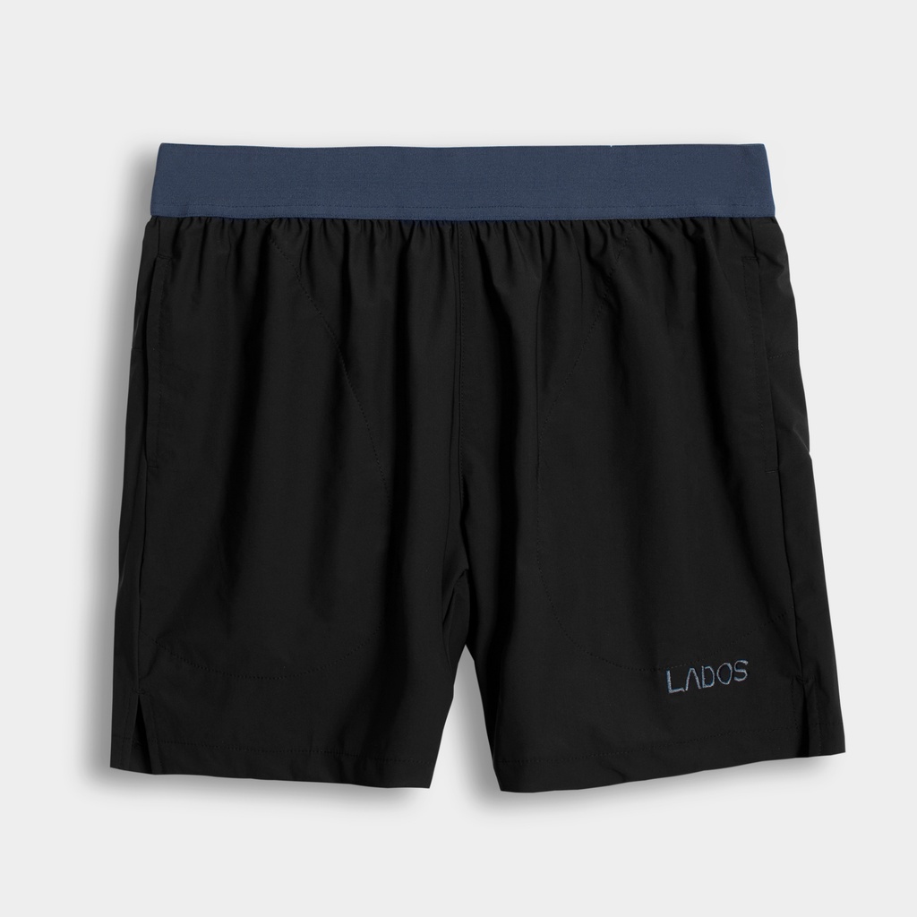Quần short Nam thể thao dù 2 lớp LADOS 4080 lưng thun co giãn, túi kéo sau, form rộng chạy bộ, tập gym