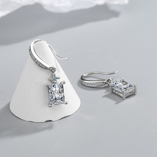 Bông tai vuông - Trang sức Bé Heo BHBT448