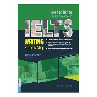 Sách - Combo Ielts Mike's - Tài Liệu Tiếng Anh Thi IELTS 4 Kỹ Năng Nghe Nói Đọc Viết - MCBooks Chính Hãng