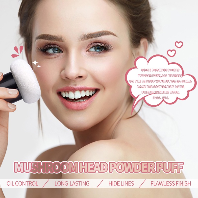 Ảnh Phấn phủ dặm KIMUSE đầu nấm kiểm soát dầu 20g 2