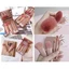 ⭐ SALE GIÁ SỈ ⭐ Hộp 5 Cây Cọ Trang Điểm Cao Cấp Kèm Gương Màu Hồng