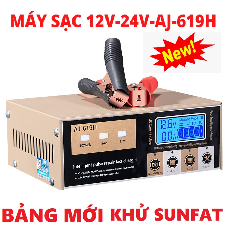 Sạc Ắc Quy Khử Sunfat - Giải Pháp Hiệu Quả Và Bền Vững