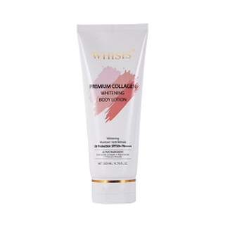 Kem Dưỡng Thể Trắng Da WHISIS Chống Nắng - Premium Collagen Whitening Body Lotion 200ml