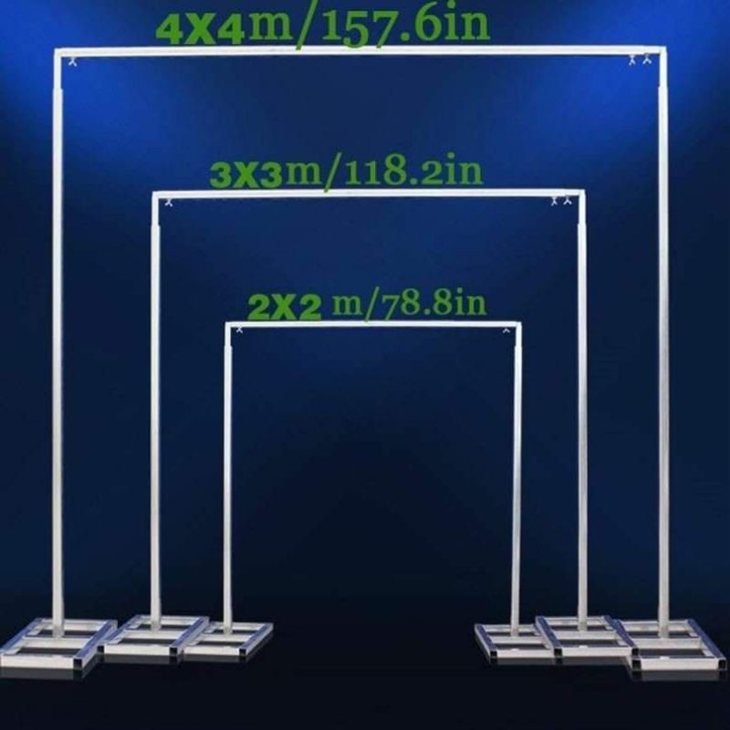 khung vuông tùy chỉnh kích thước để treo rèm kt 3x3m | Shopee Việt Nam