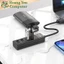 Hub USB 4 Cổng Hoco HB25, Dây Dài 30CM - BH 1 Năm Chính Hãng - Hoàng Yến Computer